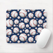 Baseball-Sportmuster Mousepad (Mit Mouse)
