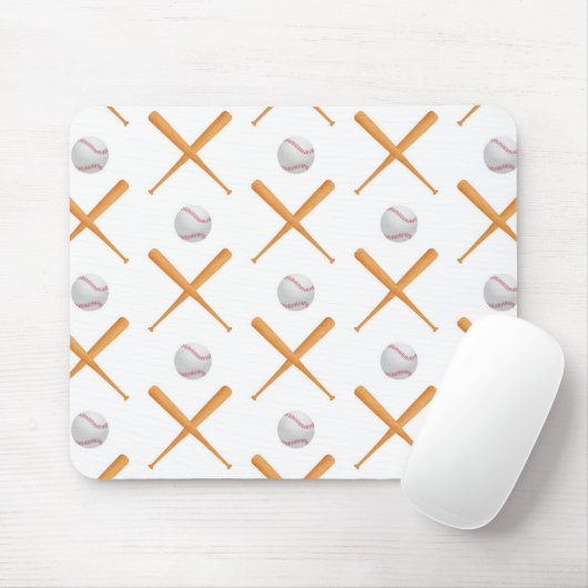 Baseball-Sportmuster Mousepad (Mit Mouse)