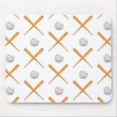 Baseball-Sportmuster Mousepad (Vorne)