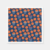 Baseball-Sportmuster  Serviette (Vorderseite)