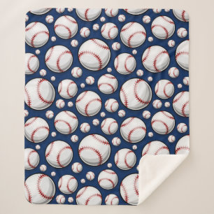 Baseball-Sportmuster Sherpadecke