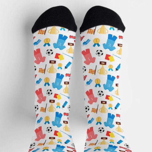 Baseball-Sportmuster  Socken (Oben)