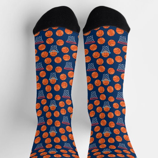 Baseball-Sportmuster  Socken (Oben)