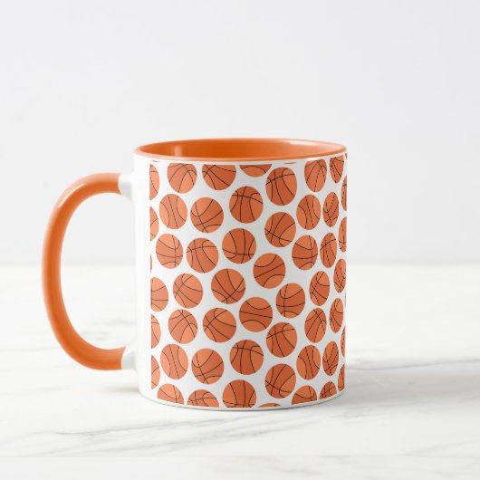 Baseball-Sportmuster  Tasse (Links)