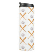 Baseball-Sportmuster Thermosbecher (Nach rechts gedreht)