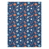 Baseball-Sportmuster Tischdecke (Vorderseite)