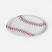 Baseball-Sportpapier-Teller Pappteller (Schrägansicht)
