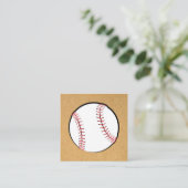 Baseball Sports Art Baseball Illustration Design Begleitkarte (Stehend Vorderseite)