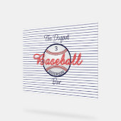 Baseball Sports Bar Acrylic Sign Acrylschild (Winkel)