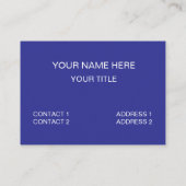 Baseball Sports Coach Player Visitenkarte (Rückseite)