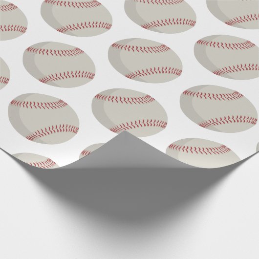 Baseball Sports Geschenkpapier (Ecke)