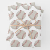 Baseball Sports Geschenkpapier Set (Beispiel)
