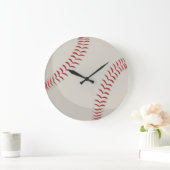 Baseball Sports Große Wanduhr (Zuhause)