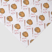 Baseball Sports Little Rookie Boy Baby Dusche Seidenpapier (Ausschnitt)