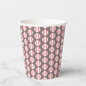 Baseball Sports Party Paper Cups Pappbecher (Vorderseite)