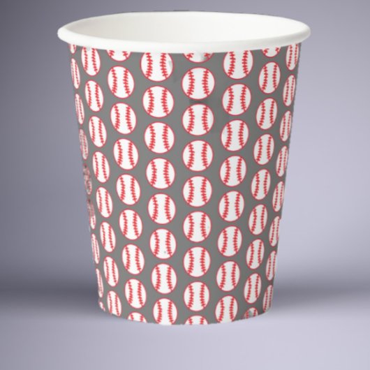 Baseball Sports Party Paper Cups Pappbecher