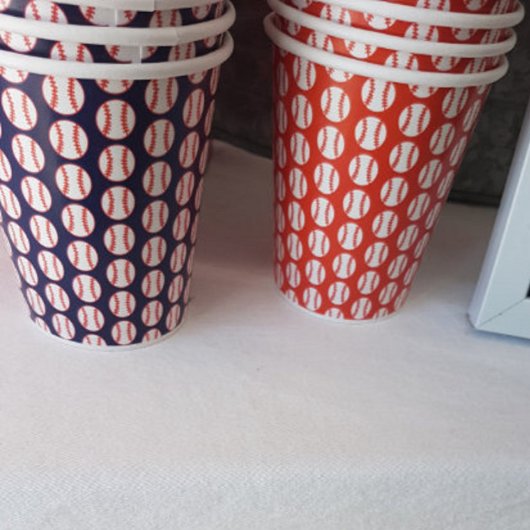 Baseball Sports Party Paper Cups Pappbecher