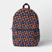 Baseball sports Pattern Bedruckter Rucksack (Vorderseite)