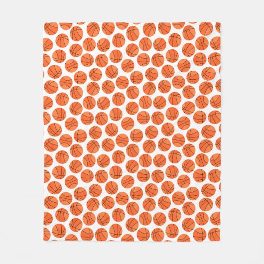 Baseball sports Pattern  Fleecedecke (Vorderseite)