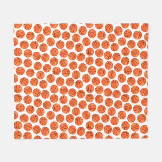 Baseball sports Pattern  Fleecedecke (Vorderseite (Horizontal))