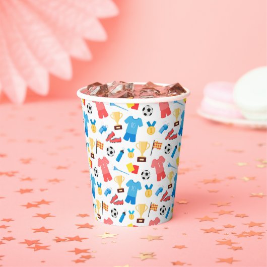 Baseball sports Pattern  Pappbecher (Insitu)