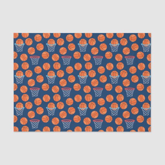 Baseball sports Pattern  Seidenpapier (Vorderseite)