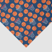 Baseball sports Pattern  Seidenpapier (Ausschnitt)