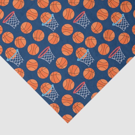 Baseball sports Pattern  Seidenpapier (Ausschnitt)