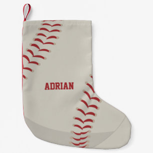 Baseball Sports Personalisiert Kleiner Weihnachtsstrumpf