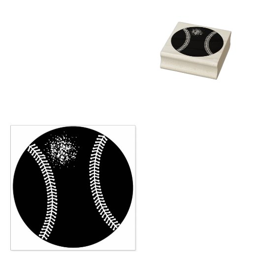 Baseball Sports Rubber Art Briefmarke Gummistempel (Stempel)