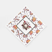 Baseball Sports  Serviette (Ecke)