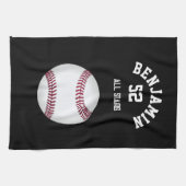 Baseball sports towel, coach bath towel geschirrtuch (Horizontal)