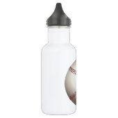 Baseball Sportteam Game Coach Familienfreund Spaß Edelstahlflasche (Links)