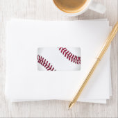 Baseball Sportteam Trainer Feld Adressaufkleber (Insitu)