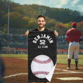 Baseball-Sporttuch, Handtuch für den Reisebus