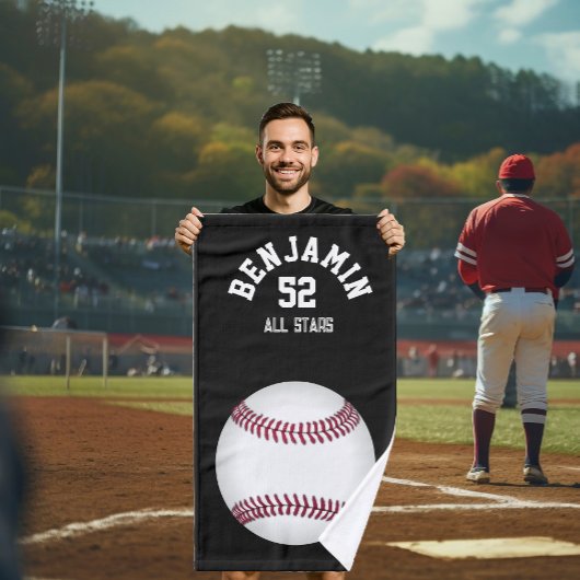 Baseball-Sporttuch, Handtuch für den Reisebus