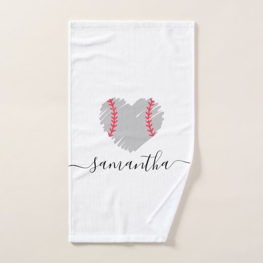 Baseball Sporttuch Mädchen Softball Handtuch (Handtuch)