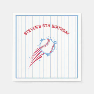 Baseball Sporty Geburtstag für Kinder Serviette