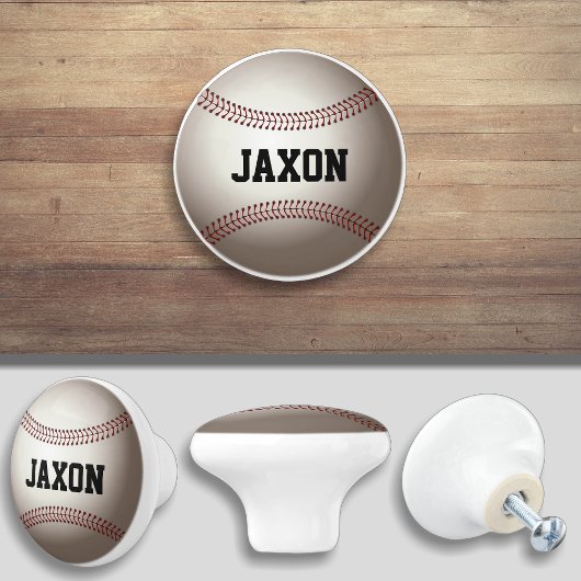 Baseball-Sportzentrum Kabinett Pull Keramikknauf