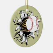 Baseball-Sprenger-Verzierung Keramikornament (Rechts)