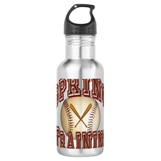 Baseball Spring Training Liberty Flasche Trinkflasche (Vorderseite)