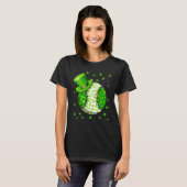 Baseball St Patricks Day Leprechaun Shamrock Irish T-Shirt (Vorne ganz)
