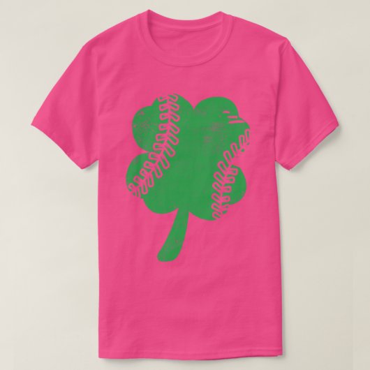 Baseball St Patricks Day T-Shirt (Design vorne)