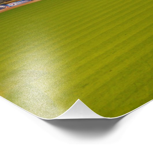 Baseball-Stadion Fotodruck (Ecke)