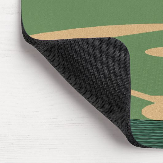 Baseball-Stadion: Modell 3D: Mousepad (Ecke)