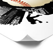 Baseball-Stadt Poster (Ecke)