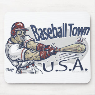 Baseball-Stadt USA Mousepad