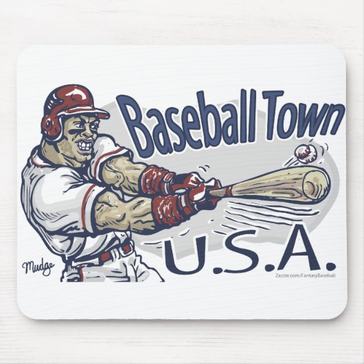 Baseball-Stadt USA Mousepad (Vorne)