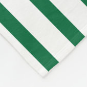 Baseball ⚾ Star - Dunkelblau und grün Fleecedecke (Ecke)