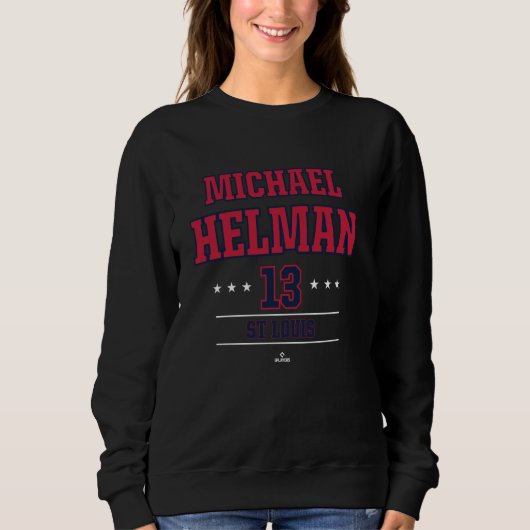 Baseball Star Michael Helman St Louis MLBPA Sweatshirt (Vorderseite)